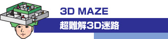 3D MAZE（超難解3D迷路）
